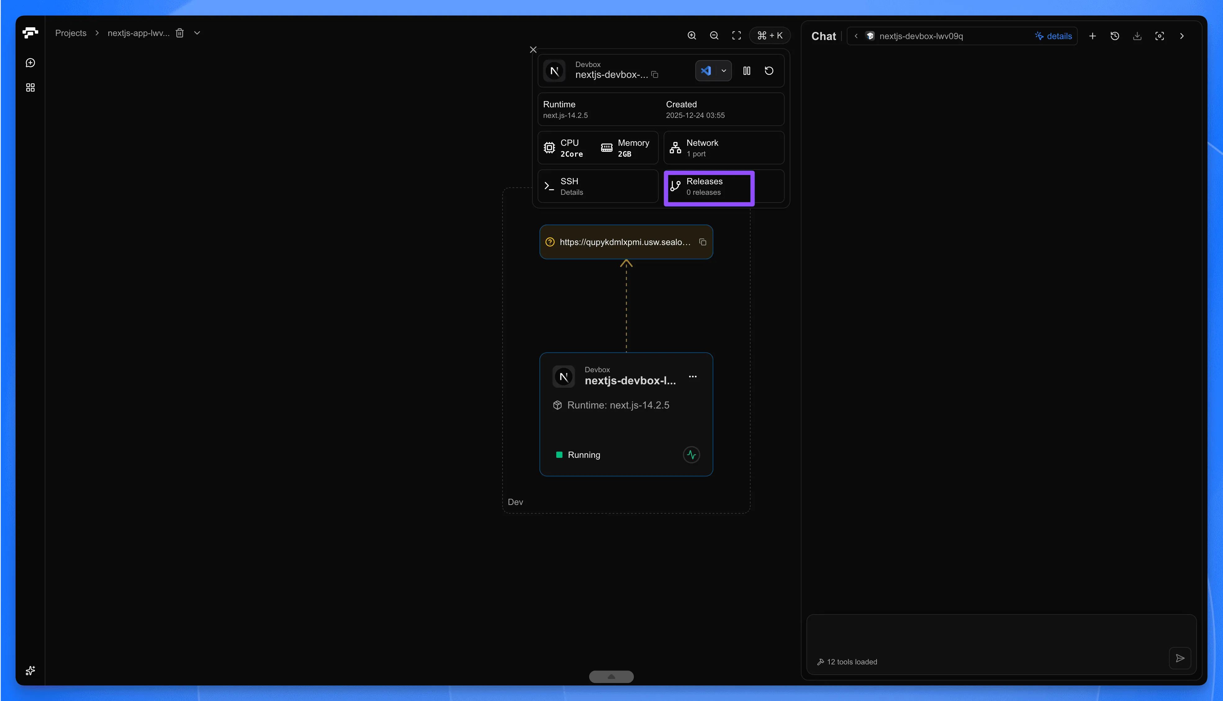 Access DevBox Releases