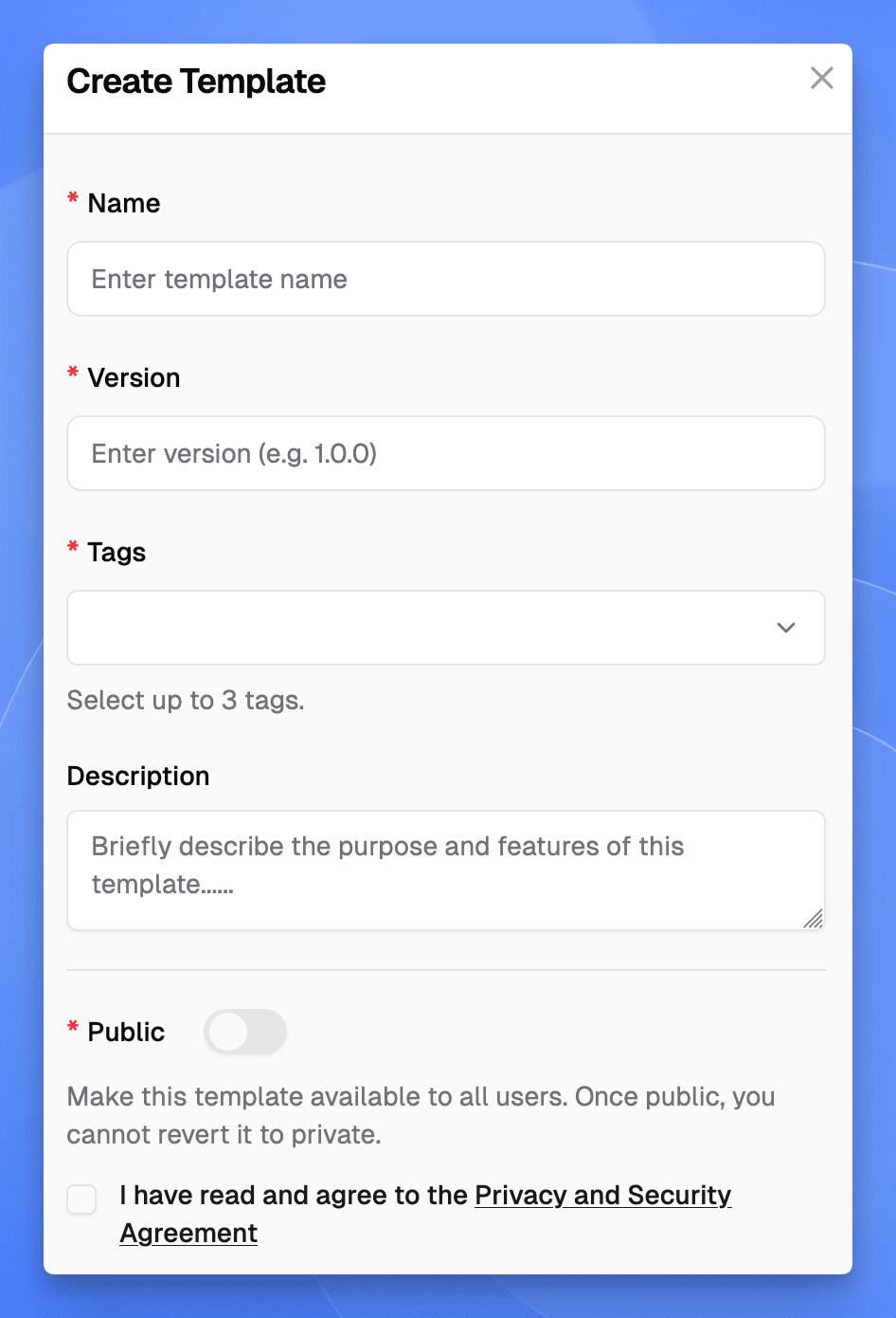 Sealos DevBox Runtime Environment interface showing template selection entry points